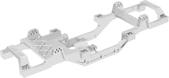 Full Metal Chassis Frame for FMS 1/24 Power Wagon FCX24 RC Crawler Car Model Upgrade Part (Sliver