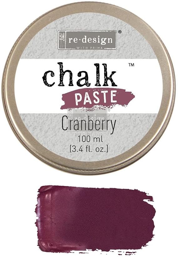 Prima Marketing Inc. REDESIGN CHALK PASTE, CRANBERRY