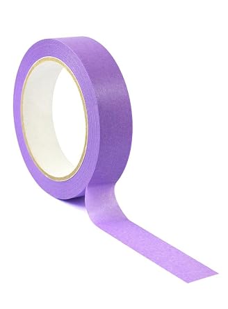 Altenew Satin Masking Tape, Low Tack Masking Tape for Card Making, 50 Meters Long,1" Wide Repositionable Colored Tape for Crafting