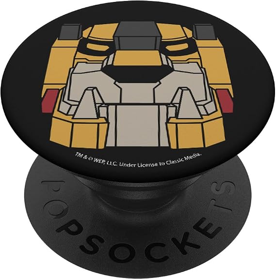 Voltron: Defender Of The Universe Yellow Lion Head PopSockets Standard PopGrip