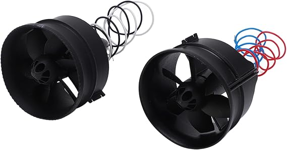EDF Fan EDF Fan RC Ducted 40mm M RC Ducted Kit Set 30mm Propeller for 1S Power Aircraft High Efficiency and Strong Thrust Compatible with K286 Motor