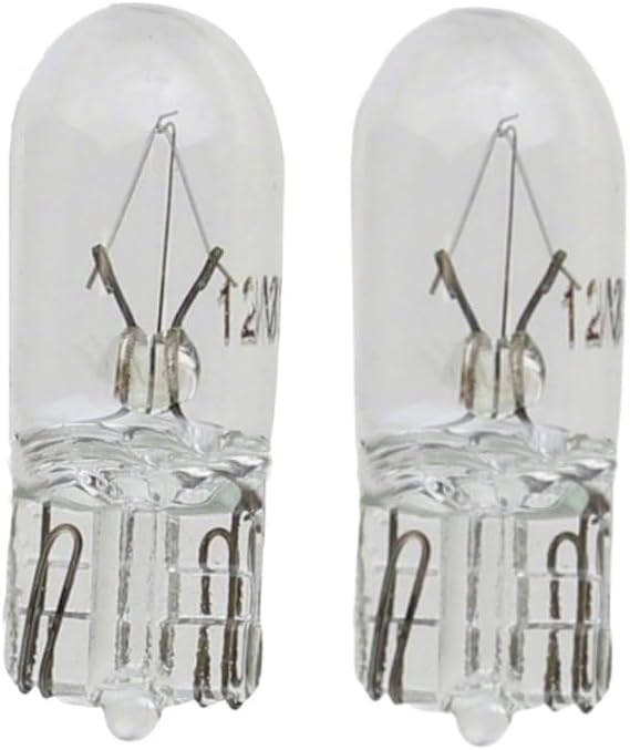(2 PCS) 0075355000 Clear Sewing Machine Push-in Light Bulb 12V 5W fits for Bernina, Kenmore, Janome/New Home Sewing Machines