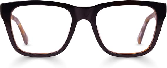 eyebobs - Kvetcher | Premium Reading Glasses for Men and Women | Square Frame for Wide Faces | Available in 0.0x - 4.0x