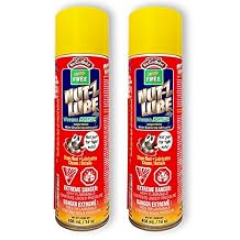 Corrosion Free Nut-Z Lube - 2 aerosol cans 400ml - Odorless, Penetrating Lubricant & Corrosion Inhibitor, Multi-Use Rusted Bolts, Tools, Electrical and Trailer Maintenance