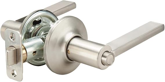 Yale Security D520VN01 Valdosta Privacy Lever, Satin Nickel