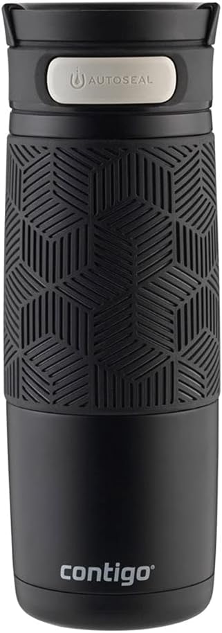 Contigo Transit Autoseal Travel Mug, Stainless Steel Thermal Vacuum Flask, Leakproof Tumbler With BPA-Free Easy-Clean Lid, 470 ml