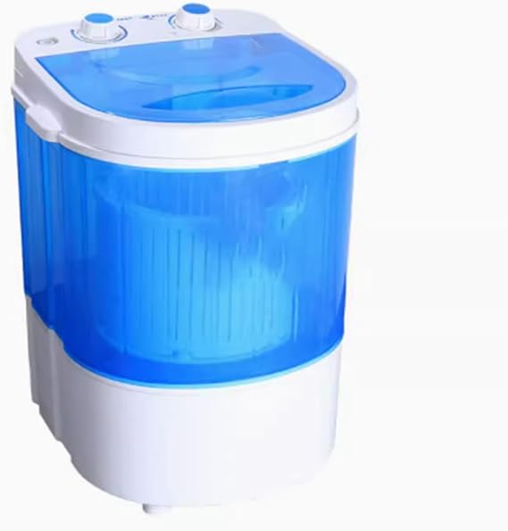 Portable Washing Machine Washer, Small Washer for RV, Travel, Dorm, Apartment, Semi-Automatic Laundry for Underwear, Baby Clothes, Time-Saving