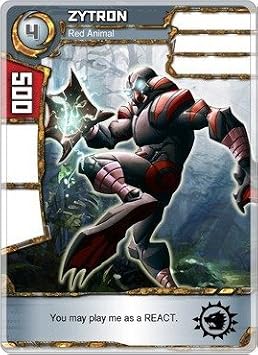 Redakai - Zytron - Red Animal - Redakai Base Set