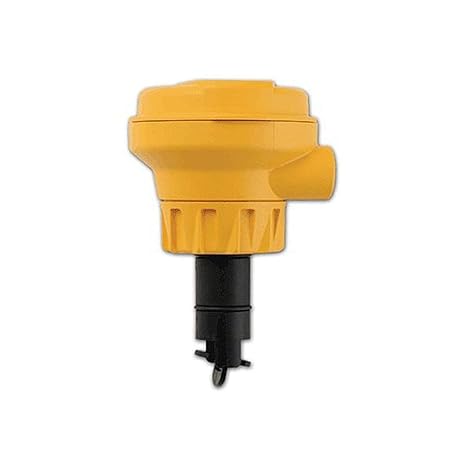 3-2537-6C-P0 Integral Mount Paddlewheel Flow Sensor, Polypropylene Body, Black PVDF Rotor, Titanium Pin, 4 mA-20 mA Output, 0.5" to 4", 11"