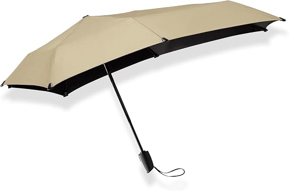 Senz Limited Edition Mini Automatic Windproof Umbrella - 35.8 x 35.8 in - Champagne