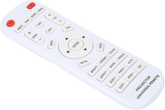Universal Projector Remote, Universal Remote Control Replacement Tv Remote Universal Projector Remote Controllor Replacement Remote for Mini Projector Universal Remote Control