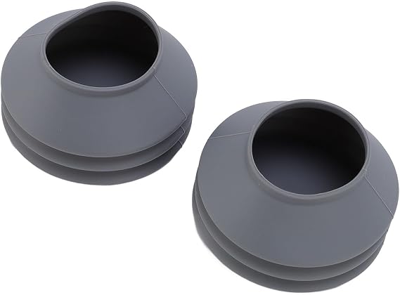 High Compatibility Silicone Retention Bellow Reduce Coffee Grinds Retention for Niche Zero Coffee Grinder, 2PCS