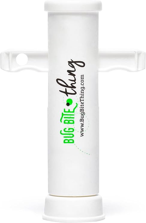 Bug Bite Thing Suction Tool - Bug Bites and Bee/Wasp Stings, Natural Insect Bite Relief, Chemical Free, White