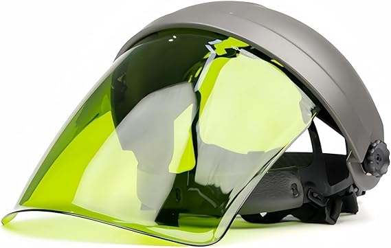 DMK Professional Laser Welding Mask 190-450nm & 800-1100nm OD8+ Fiber Laser Protective Helmet 1064nm 1070nm ECS for Laser Welding/Laser Cutting/Laser Cleaning/Laser Marking