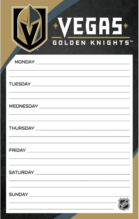Vegas Golden Knights Jumbo Planner (8135010)
