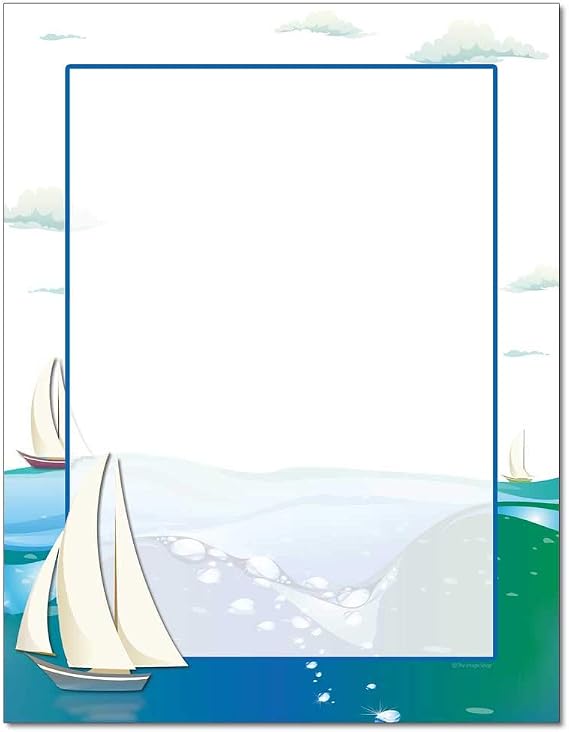Sailing Letterhead Laser & Inkjet Printer Paper (100 Sheets)