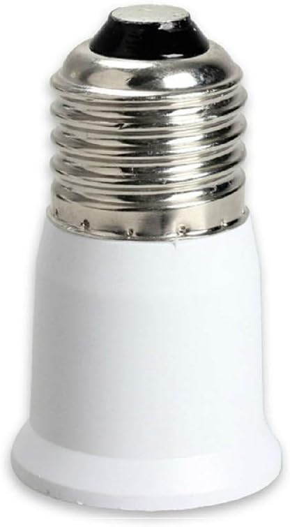5pcs YiLighting - UL-listed E26E27 to E26E27 Extender - Standard Medium Edison Screw Lamp Base Socket Extender Adapter Extension