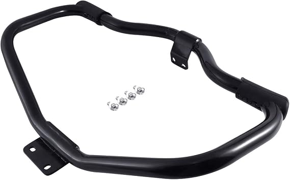 TCMT Engine Guard Crash Bar Fits For Harley Sportster XL883 XL1200 2004-2022 Forty Eight 2010-2020 Seventy Two 2012-2016 SuperLow 2014-2017 XR1200 2009-2012 Roadster 2016-2020 Gloss Black