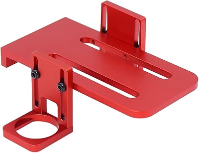Metal Upgrade Compatible with Hyper Go H16bm RC Car Parts, Large Capacity Battery Compartment Bin Fasteners for Hyper Go H16GT H16DR H16PL MJX H16H 16207 16208 16209 RC Upgrades Red