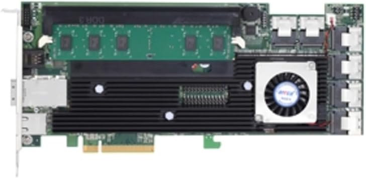 ARECA.US Dual Core 6G SAS 2.0 Full Height Raid Card Support 24 Internal and 4 External Po