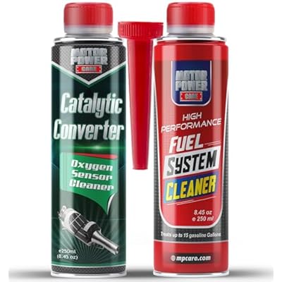 Catalytic converter cleaner, Injectors fuel system cleaner, cleans carbon build-up, injectors, solves lack of power issue from clogged catalytic converter, injectors, removes water in fuel tank