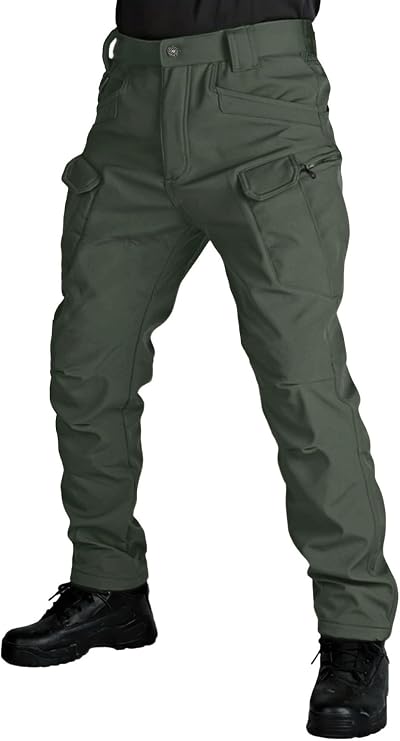 Cargo Pants for Men Multi-Pockets Men's Tactical Pants Stretch Work Pant Outdoor Camping Men Waterproof Pants