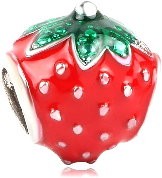 Strawberry Charm Bead