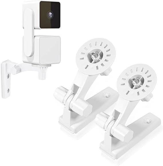 2-Pack Wall Mount, Specially Designed for Wyze Cam Pan V3, 180 Tilt Adjustable - Easy Installation (Camera NOT Included)