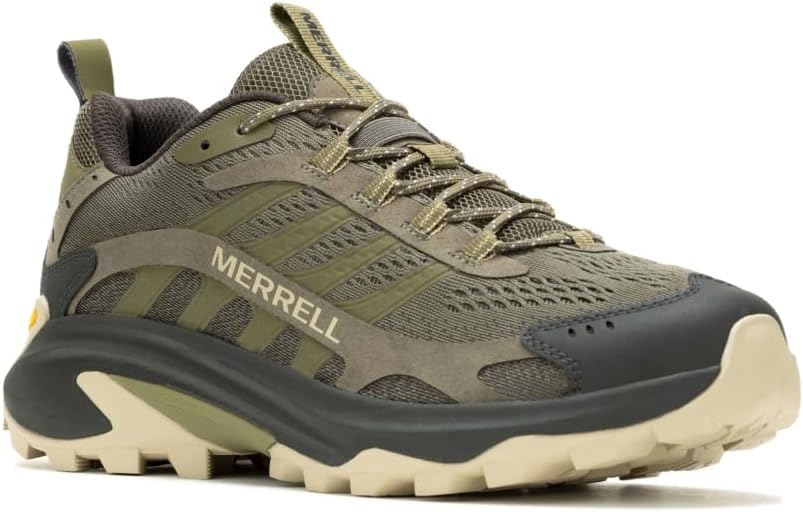 Merrell Men's Moab Speed 2 Hiking Shoe, Olive, 7