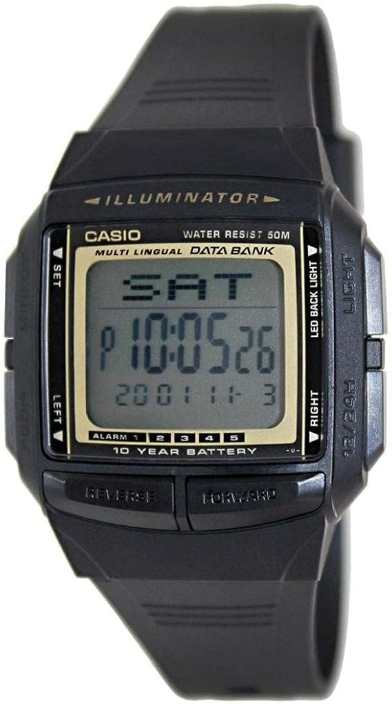 Casio General Men's Watches Data Bank DB-36-9AVSDF - WW