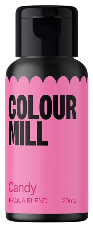 Colour Mill Aqua Blend Water-Based Food Coloring, 20 Milliliters Candy