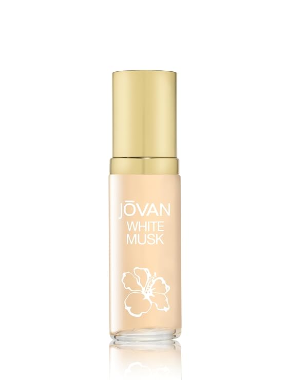 Jovan White Musk for Women Eau de Cologne Spray 2 fl oz (Pack of 1), Notes of Jasmine, Musk, and Amber, Women's Fragrance, Long Lasting, Everyday Fragrance, Travel Size