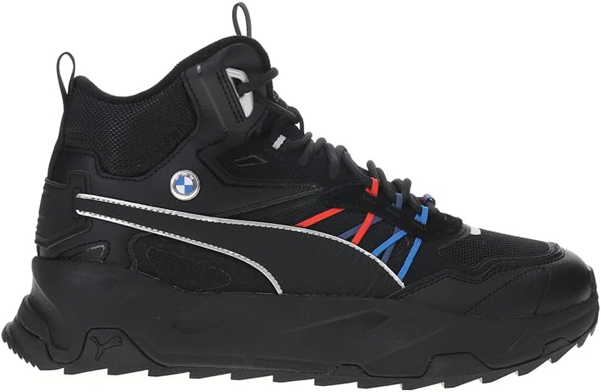 PUMA Mens BMW MMS Trinity Mid WTR Lace Up Sneakers Shoes Casual - Black - Size 10.5 M