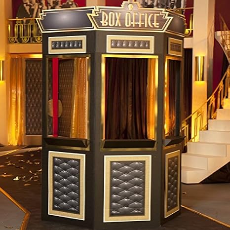 Anderson's Two Please, Cinema Ticket Booth Kit - Hollywood Theme Party Prop