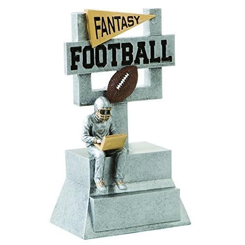 Decade Awards Fantasy Football Trophy - 7 Inch TallFFL Goalpost Award - Engraved Plate on Request