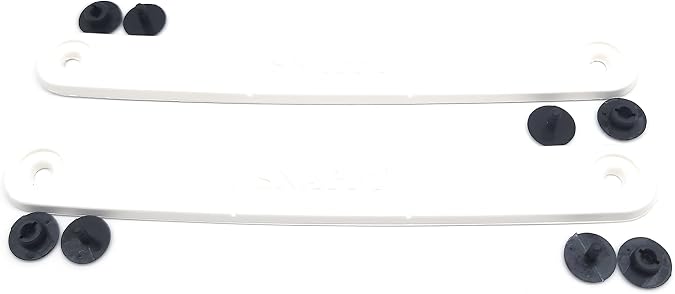 White Replacement Heel Straps for croc shoes