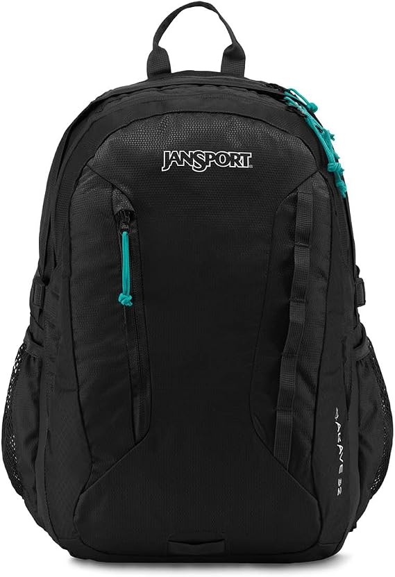 JanSport Women's Agave Backpack - 15-inch Laptop Bag, Black