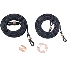 Timing Belt Kit for Anycubic For Kobra 3 Max- X/Y Synchronous Belt Replacement Parts- Low Noise Flexible Drive Belt for 3D Printer Repair- Black- 2 Pack