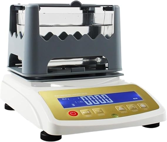 Gold Purity Content Detector Density Meter Digital Electronic Gold Purity Tester Lab Jewelry Coin Inspection Tool 300K