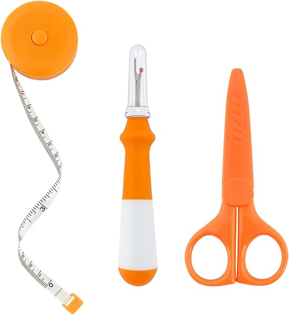 GDMINLO 3 Pieces Seam Ripper and Measuring Tape Set