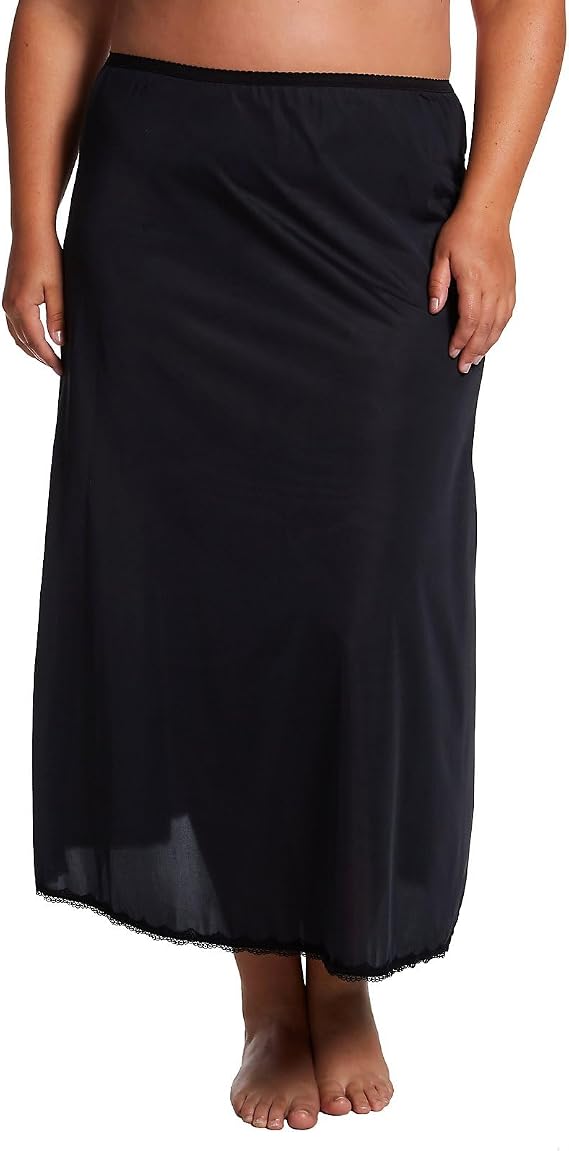 Shadowline Women's 11636X Plus 36 Inch Flare Daywear Half Slip