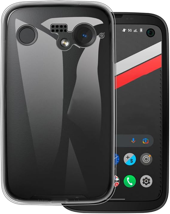 Phone Protective Case for Balmuda Phone - Clear | 4.9" Shockproof Gel TPU Soft Flexible Cover with Anti-Scratch &amp; Military-Grade Anti-Drop