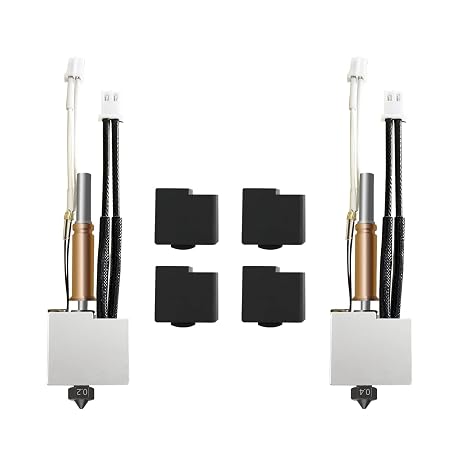 2PK 0.2MM 0.4MM Hardened Hotend for Kobra 3 V2/Kobra 3 Hot End