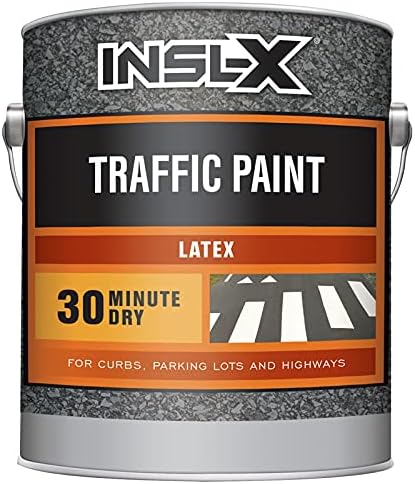 Insl-X Acrylic Lead-Free White Traffic Zone Marking Paint - Case Of: 22