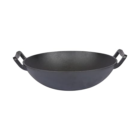 School of Wok 12"/30cm Cast Iron Wok