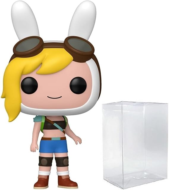 POP Funko Animation: Adventure Time - Fionna and Cake - Fionna Vinyl Figure (Bundled with Compatible Box Protector Case), Multicolored, 3.75 Inches