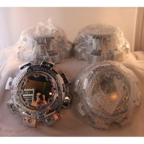 Ultra Motorsports Chrome Custom Wheel Center Cap Set of 4 Pn: 89-9879 C800806c