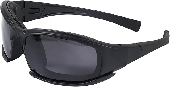 X7 Army Sunglasses Military Tactical Goggles with Polarized Lens, Unisex with 4 Lens Kit for Training