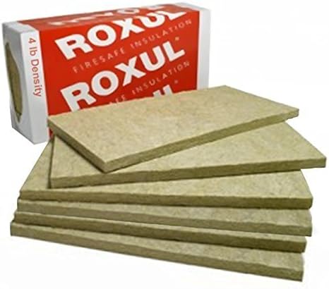 Rockwool Acoustic Mineral Wool Insulation 40LT - 4lb 48"x24"x2" 6pcs