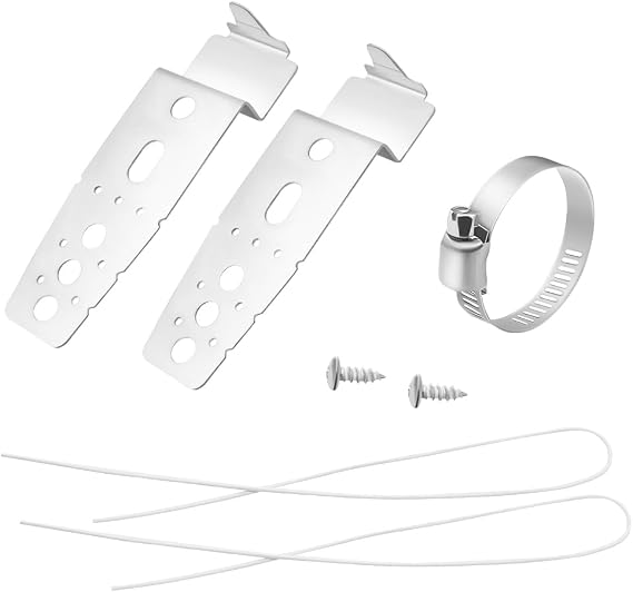Undercounter Dishwasher Mounting Bracket Kit - 5001DD4001A 2 Packs dishwasher bracket Replacement for LG Samsung GE Whirlpool ld-6100tb1, ldf6810bb, ldf6810bb001, ldf6810ww,ldf7810st-01,ldf9932st etc.